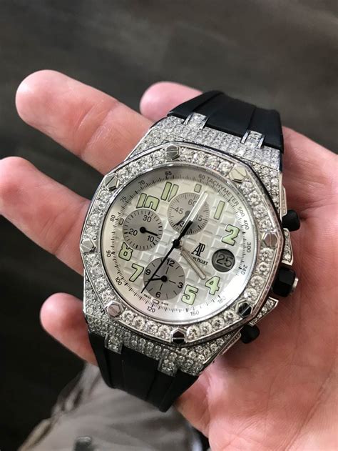 audemars piguet fully iced out replica|cheap iced out watches.